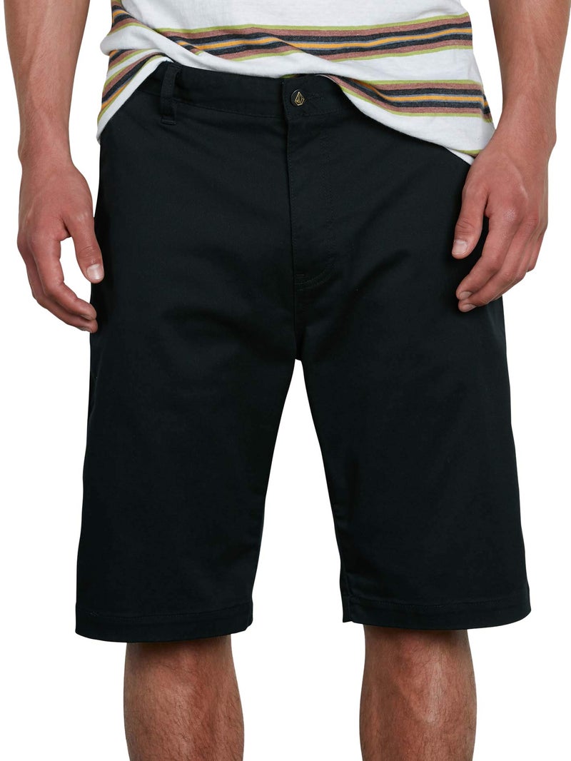Volcom mens Vmonty Stretch Chino Shorts, Black, 30 US - Image 1